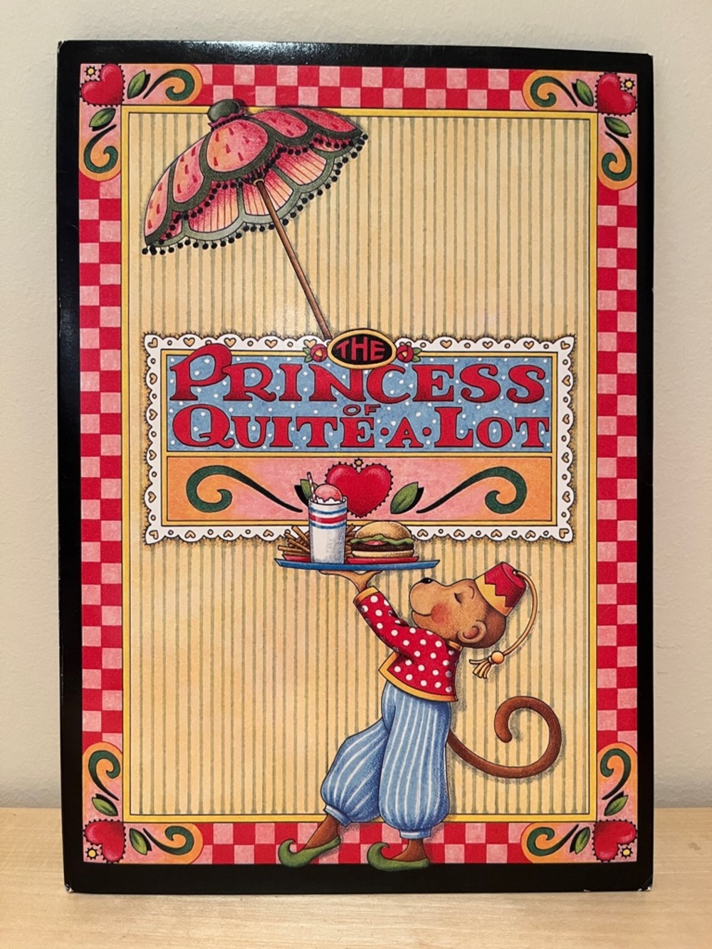 VTG Mary Engelbreit "The Princess Quite-A-Lot" Stationery Folio
